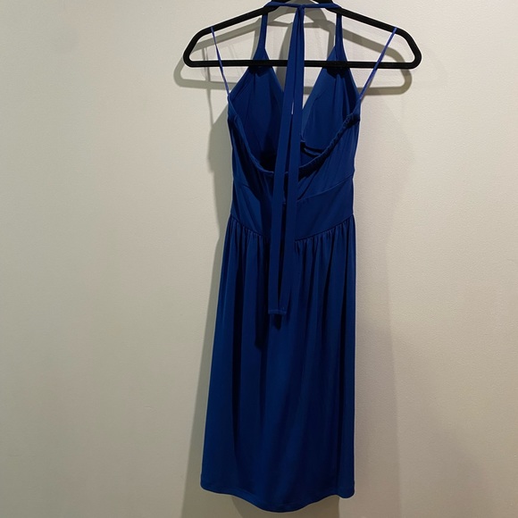 Blue Halter Dress - Picture 2 of 3